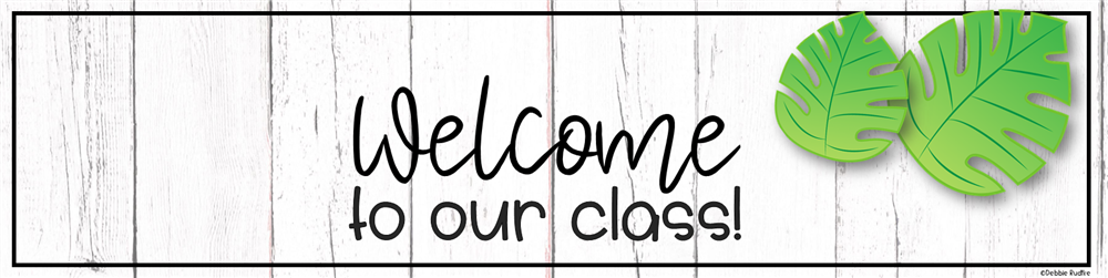 Welcome